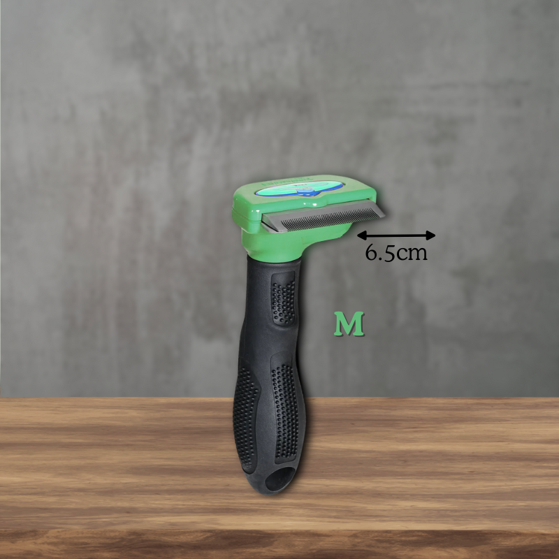 Dog and Cat Pet Grooming Comb – Best Deshedding Comb for Cats & Dogs | Stainless Steel Cat Comb for Knots & Shedding Control