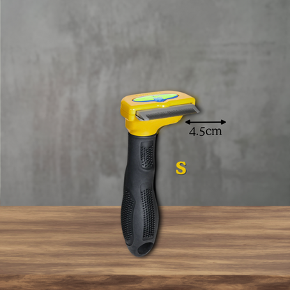 Dog and Cat Pet Grooming Comb – Best Deshedding Comb for Cats & Dogs | Stainless Steel Cat Comb for Knots & Shedding Control