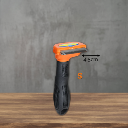 Dog and Cat Pet Grooming Comb – Best Deshedding Comb for Cats & Dogs | Stainless Steel Cat Comb for Knots & Shedding Control